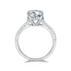 Moissanite Vintage 1.0carat 4-Prong Round Diamond Ring Moissanite Vintage 1.0carat 4-Prong Round Diamond Ring