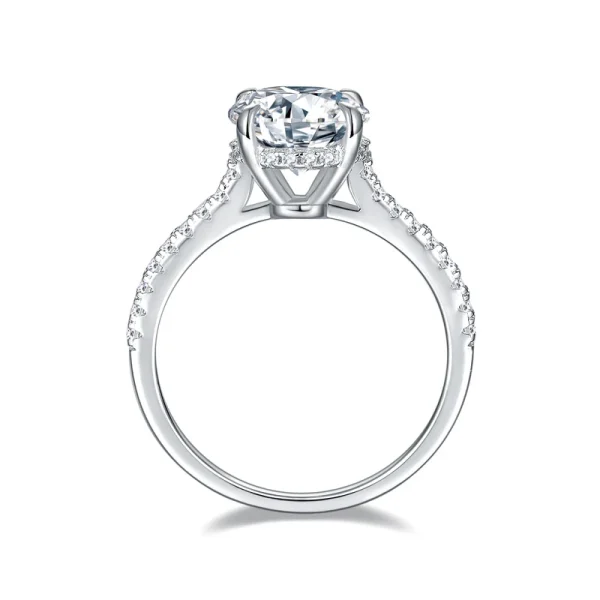 Moissanite Vintage 1.0carat 4-Prong Round Diamond Ring Moissanite Vintage 1.0carat 4-Prong Round Diamond Ring