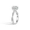 Moissanite 2.0carat Vine Round Diamond Ring Moissanite 2.0carat Vine Round Diamond Ring
