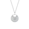 Moissanite Amulette Pendant Diamond Necklace Moissanite Amulette Pendant Diamond Necklace