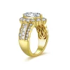 Moissanite Row 2.0carat Marquise Diamond Ring Moissanite Row 2.0carat Marquise Diamond Ring