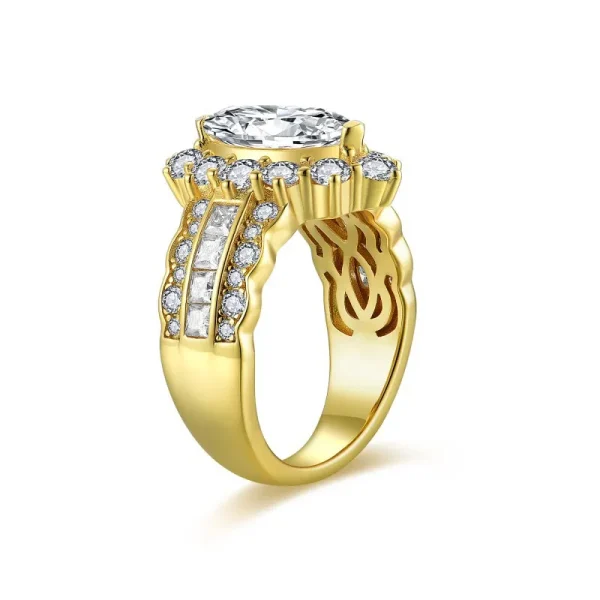 Moissanite Row 2.0carat Marquise Diamond Ring Moissanite Row 2.0carat Marquise Diamond Ring